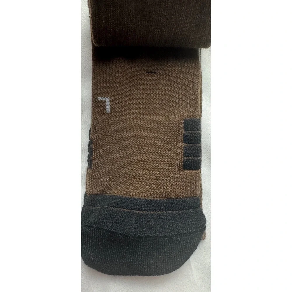 Under‎ Armour UA Team Cushioned Crew Socks Mens 13-16 Cleveland Brown